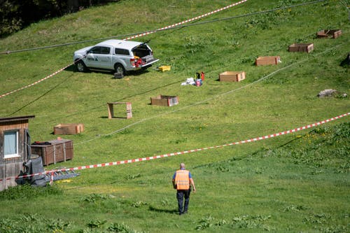 The accident at work occurred at Gerschnialp. (Image: Urs Flüeler / Keystone, Engelberg, June 5, 2019)