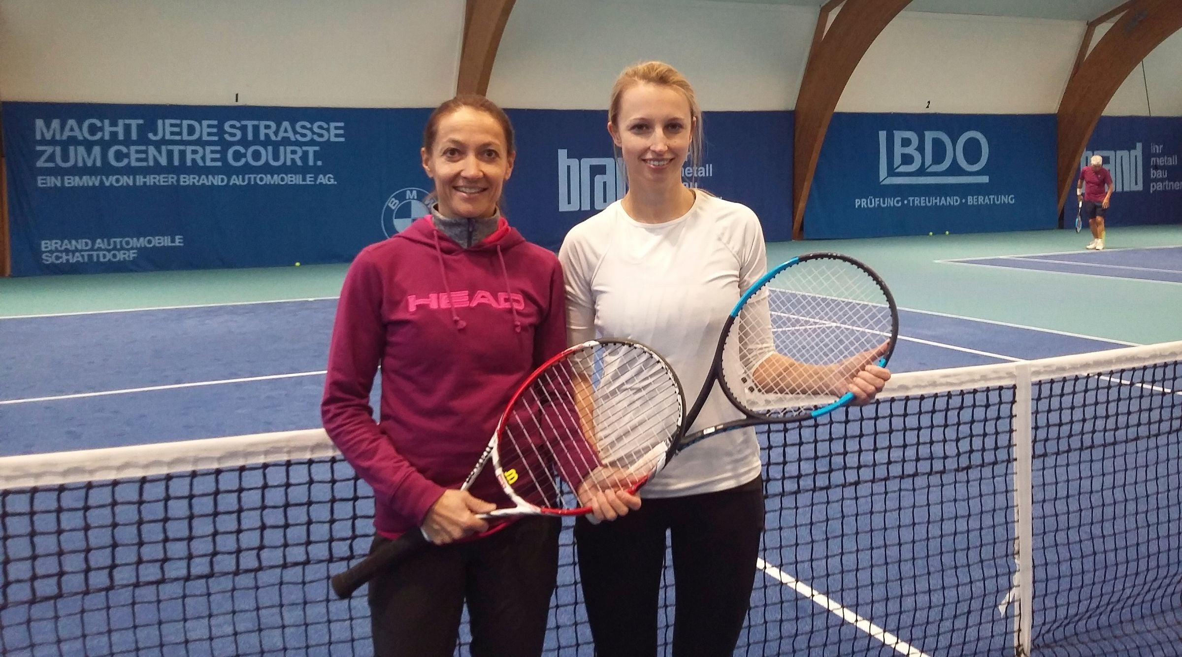 Seedorfer Tennis Senioren Weihen Den Neuen Hallenboden Ein