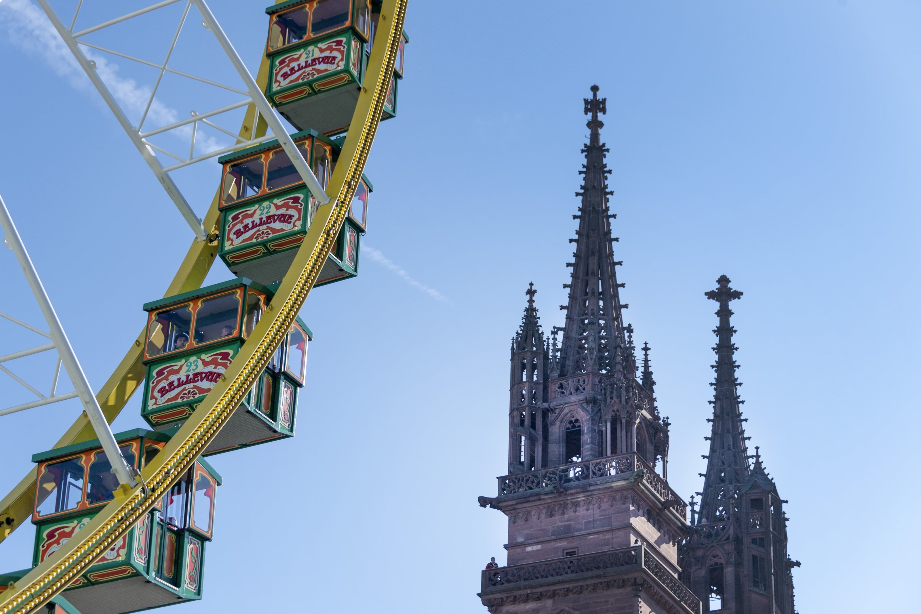 Coronavirus Dieses Jahr Kann Man Den Basler Weihnachtsmarkt Von Oben Betrachten Es Gibt Ein Riesenrad